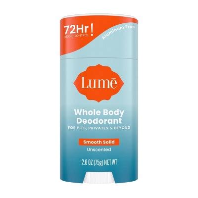 lume whole body|lume unscented deodorant for women.